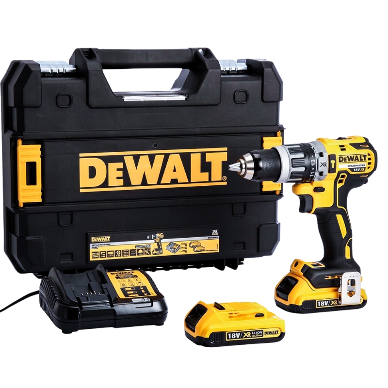 Máy Khoan DeWalt DCD796D2: 18V, Lực Siết 70Nm Mạnh Mẽ