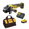 Máy Mài DeWalt DCG405M1: 18V XR, Không Chổi Than