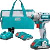Máy siết bu lông Total TIWLI2001: 20V, lực siết 300Nm