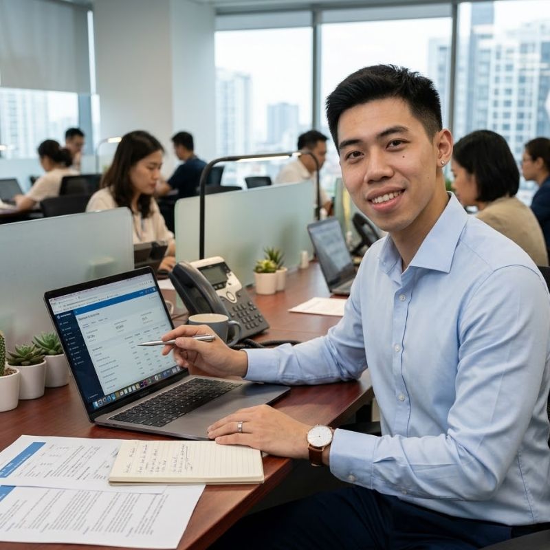 Minh Khôi nhân tố chủ chốt trong đội kinh doanh của Chợ Tiêu Dùng