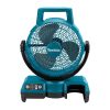 Quạt Makita DCF203Z: 18V, dùng pin và điện, hẹn giờ 1/2/4h