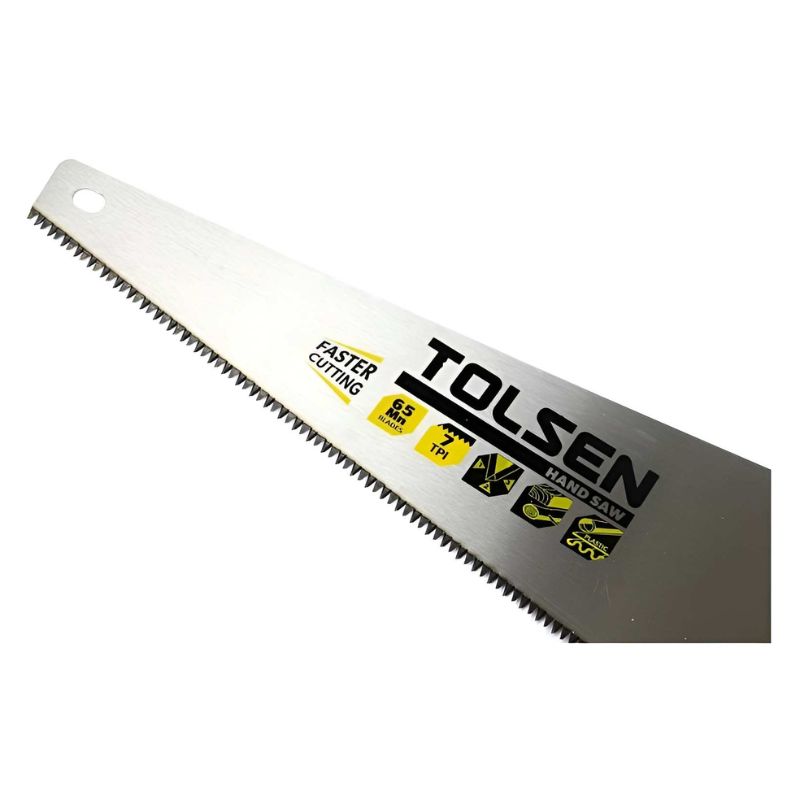 Răng 7TPI của Tolsen 31073 giúp người sử dụng thao tác nhanh trên vật liệu Răng 7TPI của Tolsen 31073 giúp người sử dụng thao tác nhanh trên vật liệu