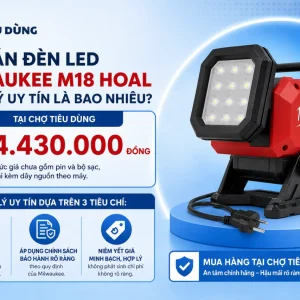 Giá bán Đèn LED Milwaukee M18 HOAL tại đại lý uy tín là bao nhiêu