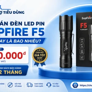 Giá bán đèn LED pin Supfire F5 hiện nay là bao nhiêu