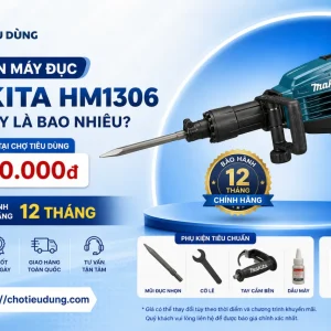 Giá bán Máy đục Makita HM1306 hiện nay là bao nhiêu