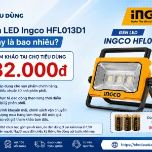 Giá Đèn LED Ingco HFL013D1 hiện nay là bao nhiêu