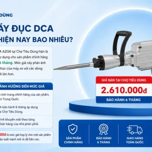 Giá Máy đục DCA AZG6 hiện nay bao nhiêu
