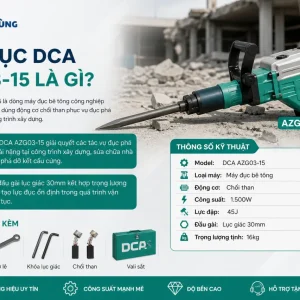 Máy đục DCA AZG03-15