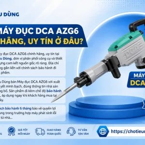 Mua Máy đục DCA AZG6 chính hãng, uy tín ở đâu