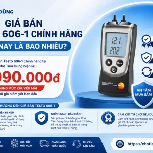 Giá bán Testo 606-1 chính hãng hiện nay là bao nhiêu