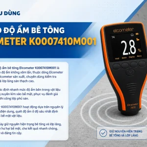 Máy đo độ ẩm bê tông Elcometer K0007410M001