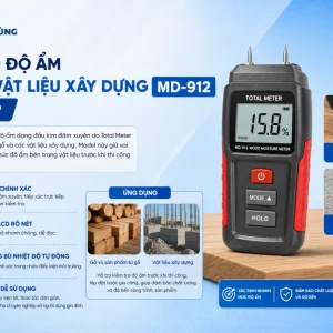 Máy đo độ ẩm gỗ và vật liệu xây dựng MD-912