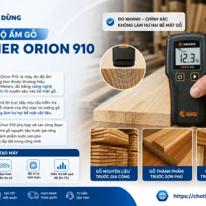 Máy đo độ ẩm gỗ Wagner Orion 910