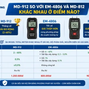 MD-912 so với EM-4806 và MD-812 khác nhau ở điểm nào