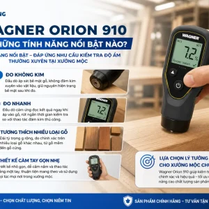 Wagner Orion 910 có những tính năng nổi bật nào
